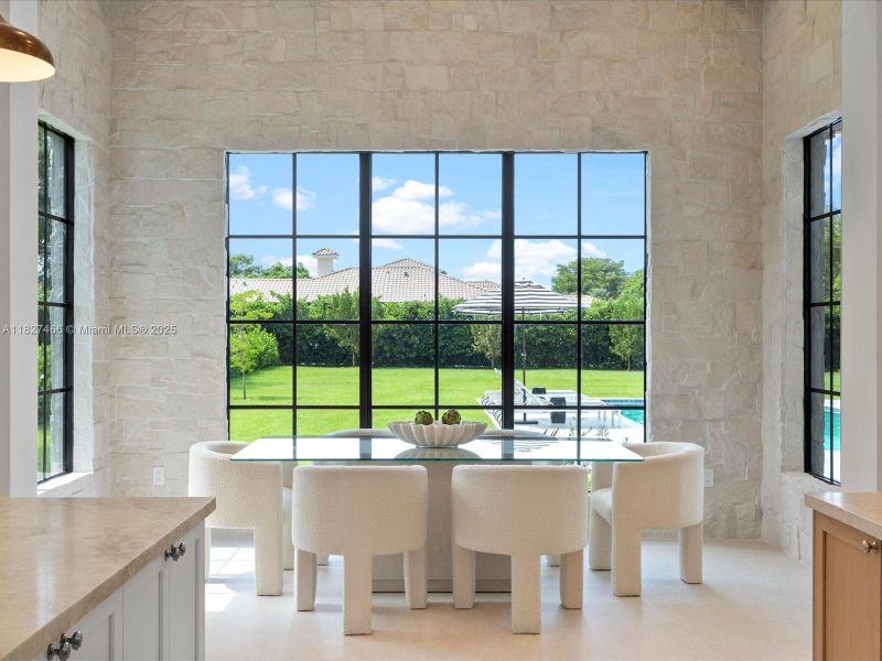 Furnished interior view inside a new home in , Miami (Image 50).