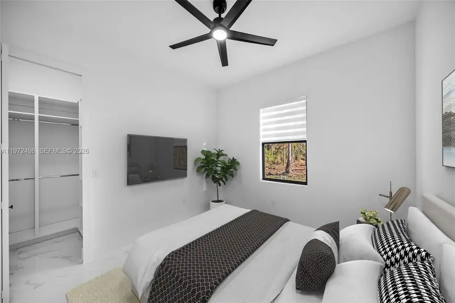 Furnished interior view inside a new home in , Lehigh Acres (Image 6).