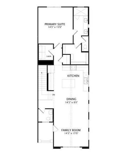 2D floor plan layout of this home in Chelsea Commons, Allen, TX (Image 5). 2D floor plan layout of this home in Chelsea Commons, Allen, TX (Image 5).