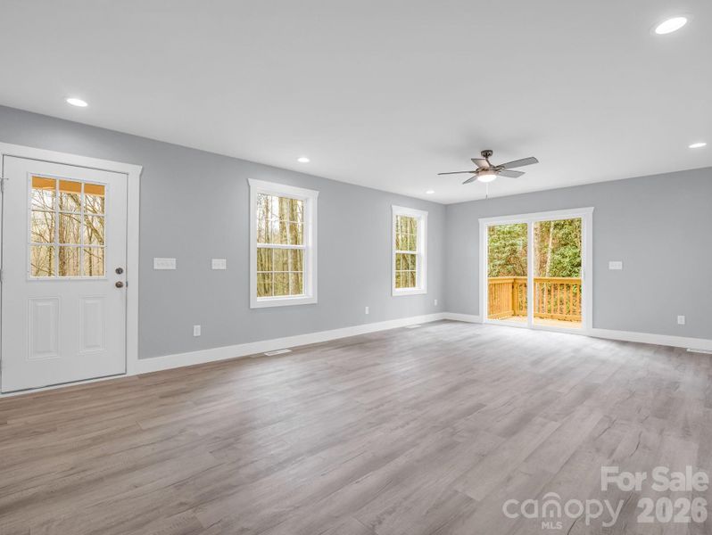 Spacious, unfurnished interior of a new home in , Rosman (Image 19). Spacious, unfurnished interior of a new home in , Rosman (Image 19).