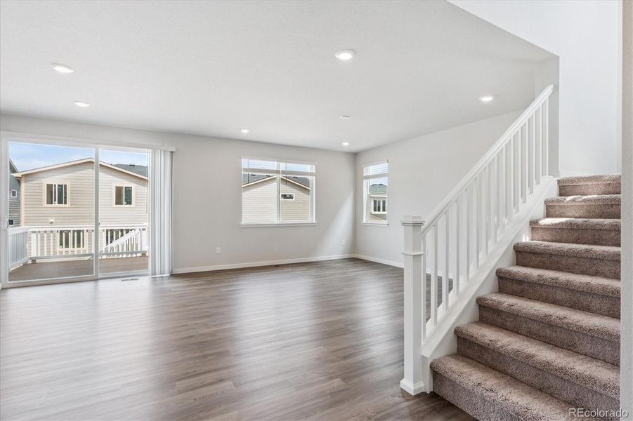 Spacious, unfurnished interior of a new home in Floret Collection at Alder Creek, Parker (Image 15).