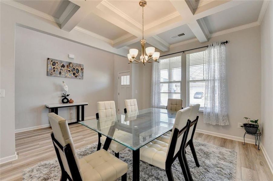 Furnished interior view inside a new home in Adagio, Dacula (Image 18).
