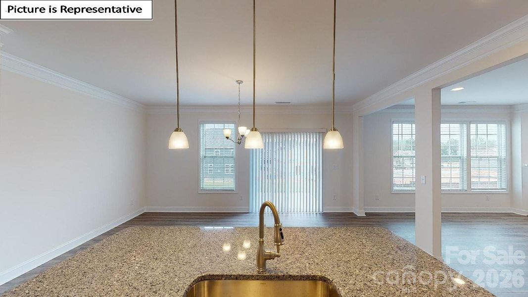 Close-up of interior finishes inside a home in Sylvan Creek, Denver (Image 12).