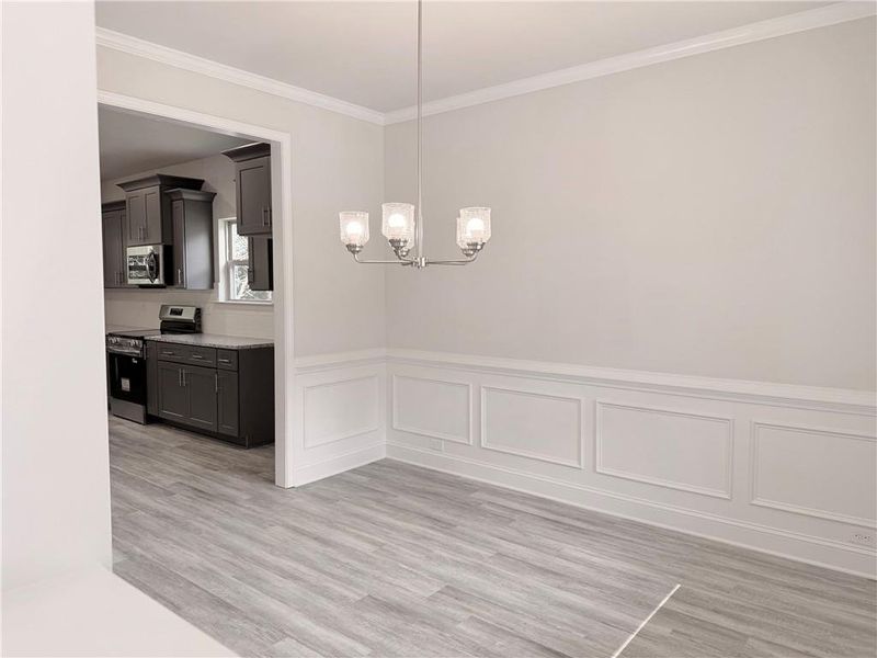 Spacious, unfurnished interior of a new home in Magnolia Villas, Cornelia (Image 13).