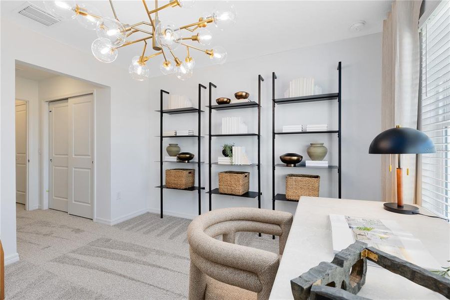 Furnished interior view inside a new home in , Davenport (Image 21).