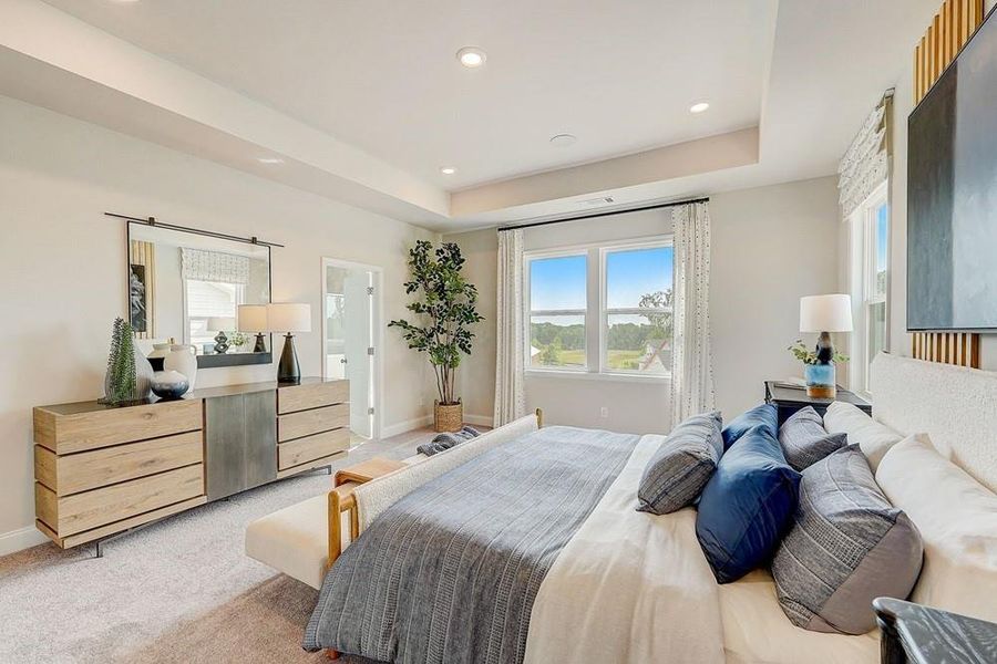 Furnished interior view inside a new home in Dreycott, Lawrenceville (Image 29).