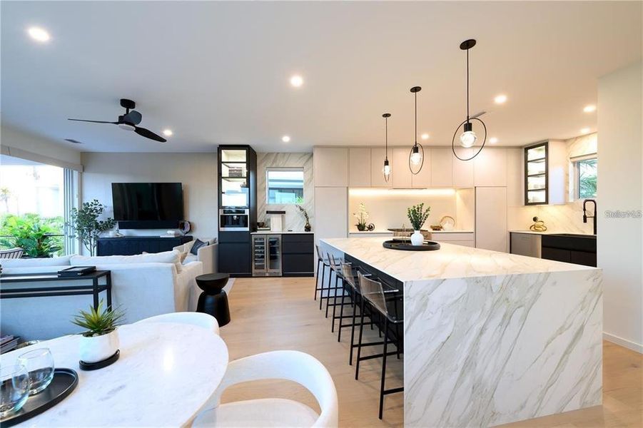 Furnished interior view inside a new home in , Sarasota (Image 9).