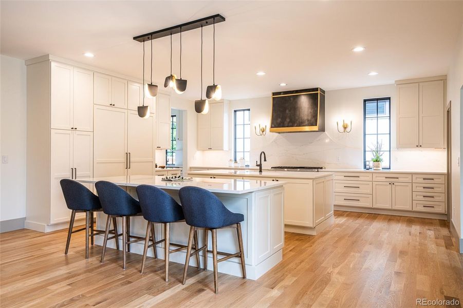Furnished interior view inside a new home in , Denver (Image 30).