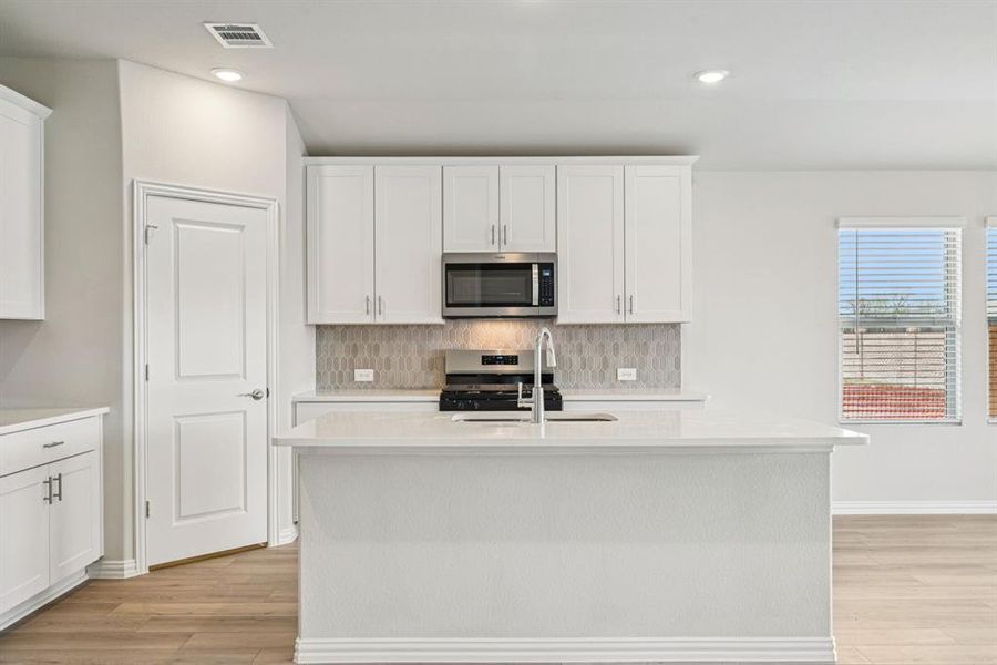 Furnished interior view inside a new home in Trails of Lavon - Signature Series, Lavon (Image 10).
