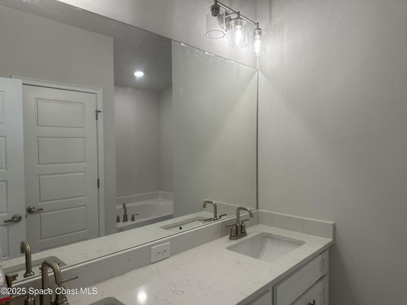 Furnished interior view inside a new home in St. John Preserve, Palm Bay (Image 5). Furnished interior view inside a new home in St. John Preserve, Palm Bay (Image 5).