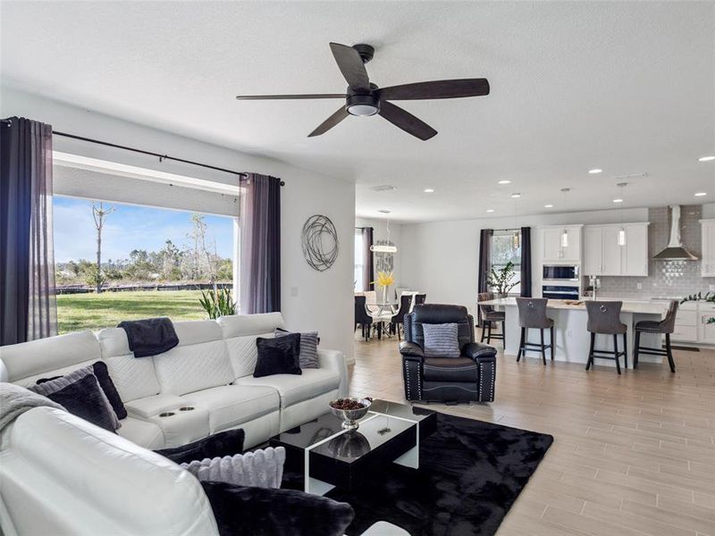 Furnished interior view inside a new home in Talichet, Howey-in-the-Hills (Image 8). Furnished interior view inside a new home in Talichet, Howey-in-the-Hills (Image 8).