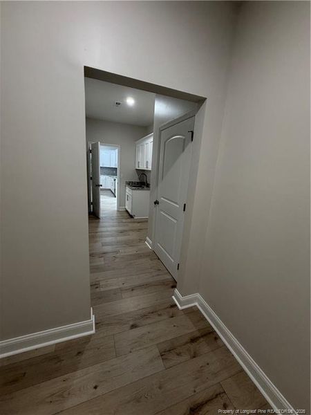 Mudroom into Laundry Room