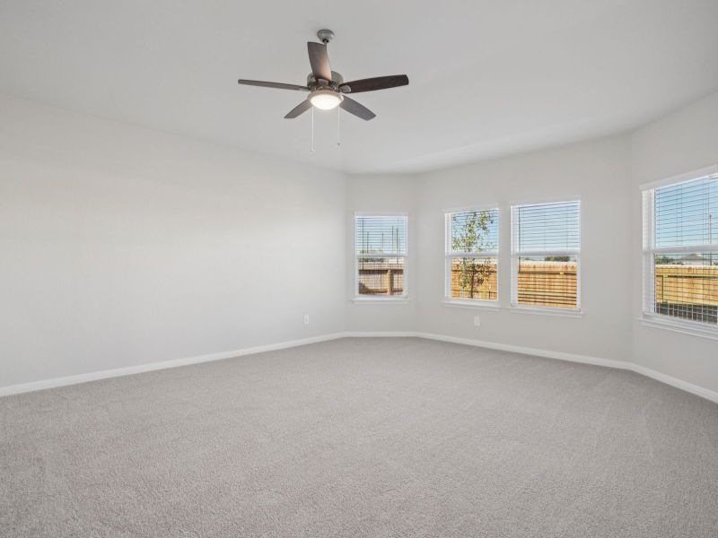 Spacious, unfurnished interior of a new home in Sagebrooke - Premier Series, San Antonio (Image 21). Spacious, unfurnished interior of a new home in Sagebrooke - Premier Series, San Antonio (Image 21).