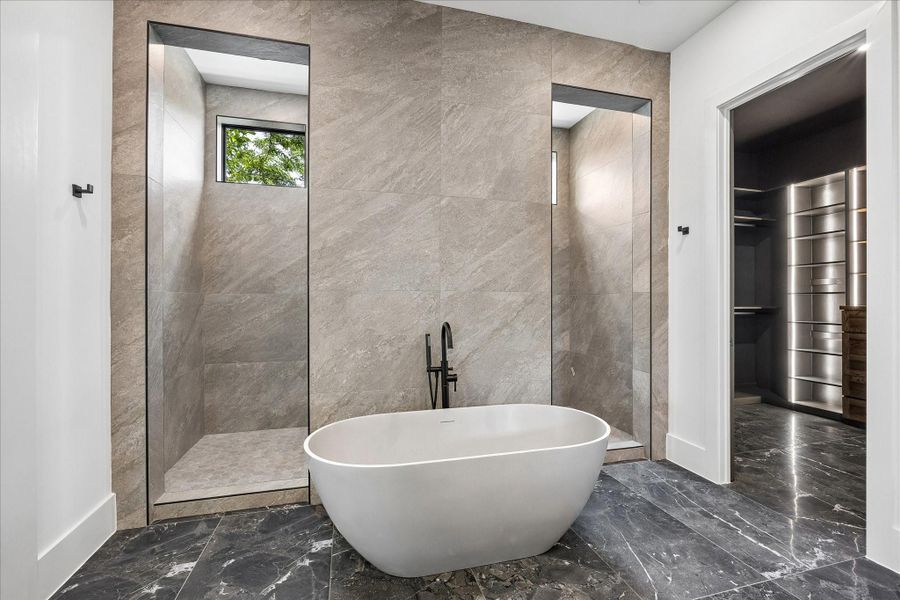 Furnished interior view inside a new home in , Bellaire (Image 11).