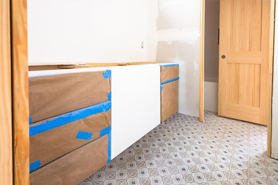 Jack and Jill bathroom