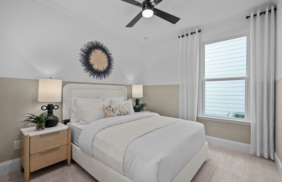 Furnished interior view inside a new home in Del Webb Wilmington at Mallory Creek, Leland (Image 3). Furnished interior view inside a new home in Del Webb Wilmington at Mallory Creek, Leland (Image 3).