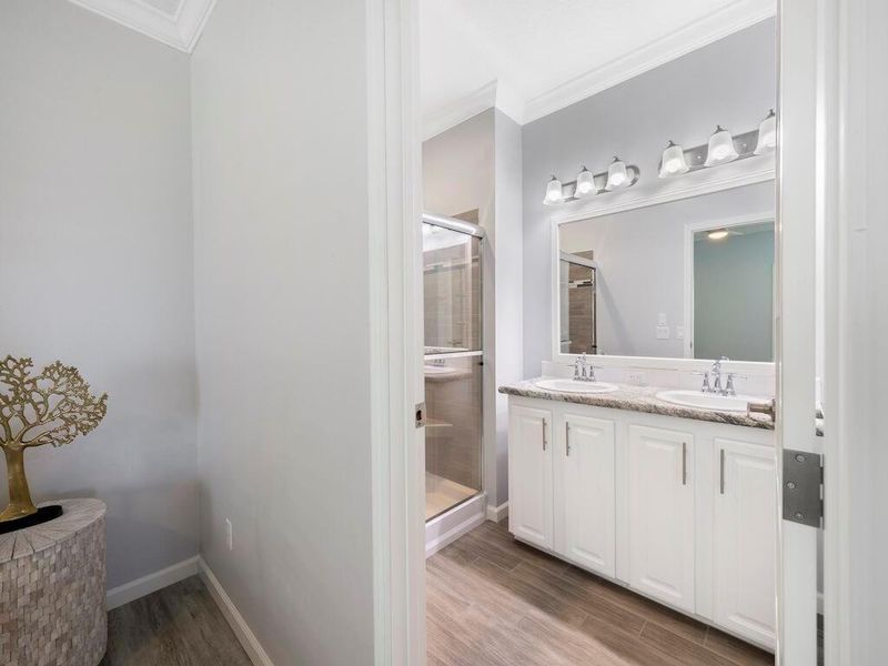 Furnished interior view inside a new home in , Sebastian (Image 24).