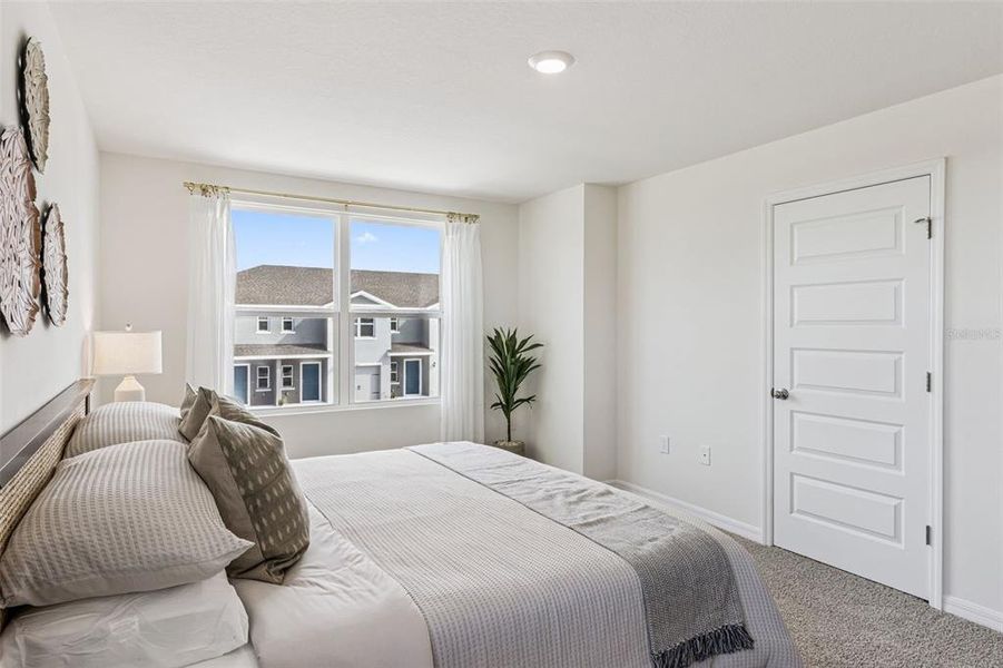 Furnished interior view inside a new home in Danbury at Ridgewood Lakes, Davenport (Image 18).