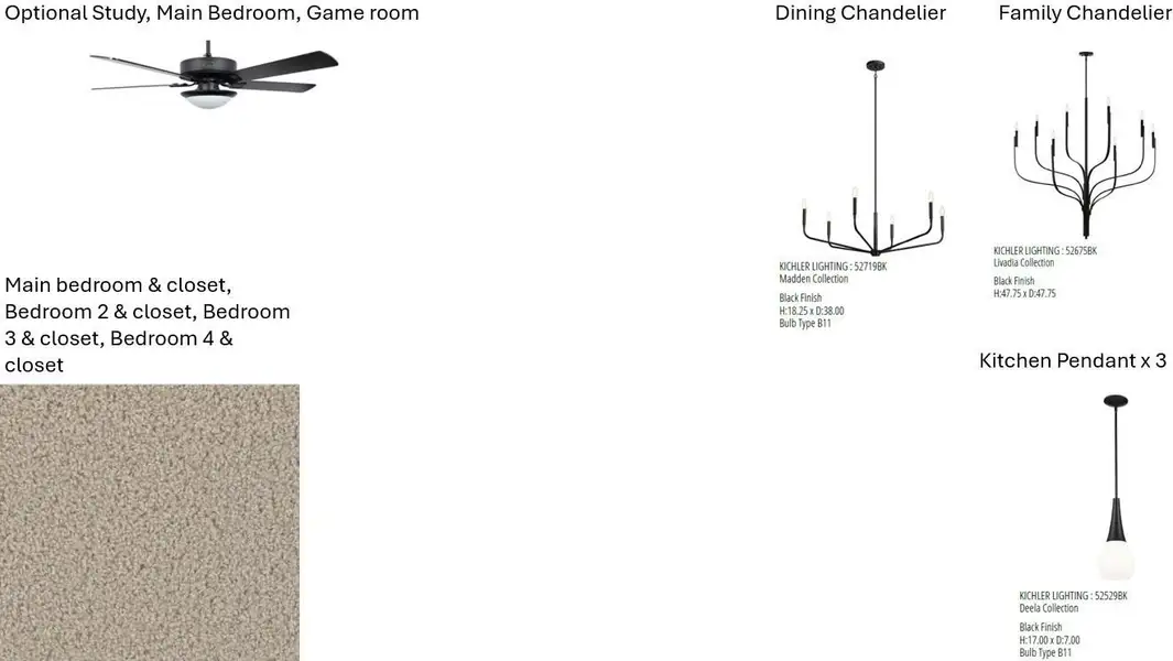 Sample of building materials used in homes in , Katy (Image 6).