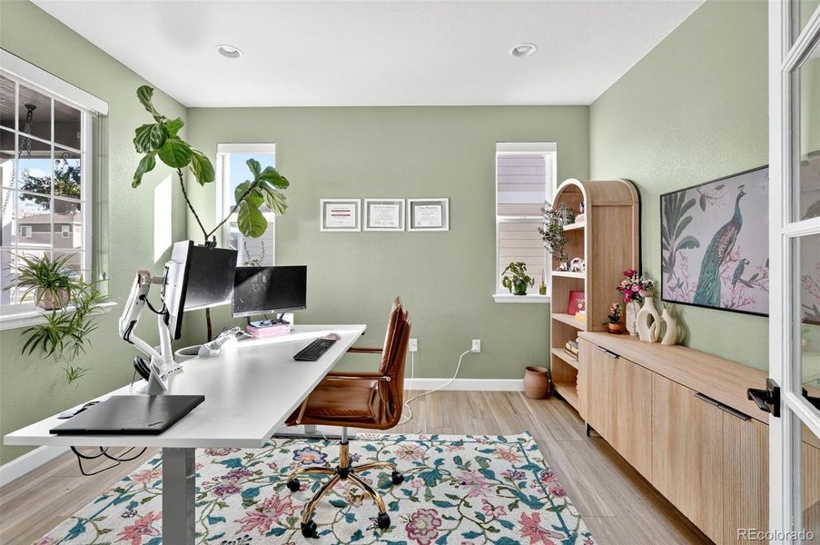 Furnished interior view inside a new home in Colliers Hill, Erie (Image 19). Furnished interior view inside a new home in Colliers Hill, Erie (Image 19).