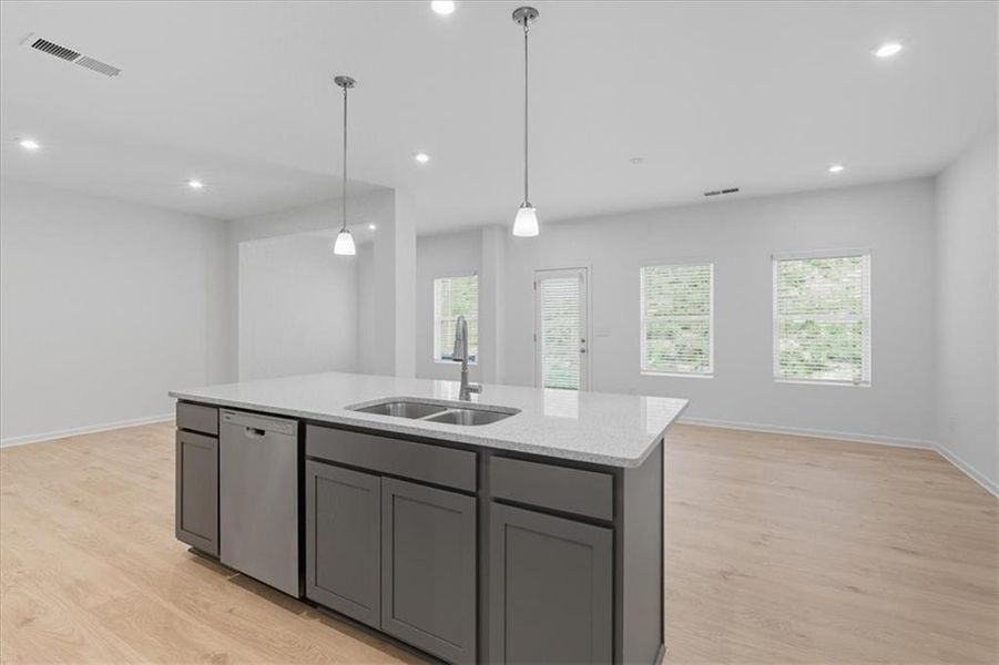 Furnished interior view inside a new home in Park Center Pointe, Austell (Image 13).