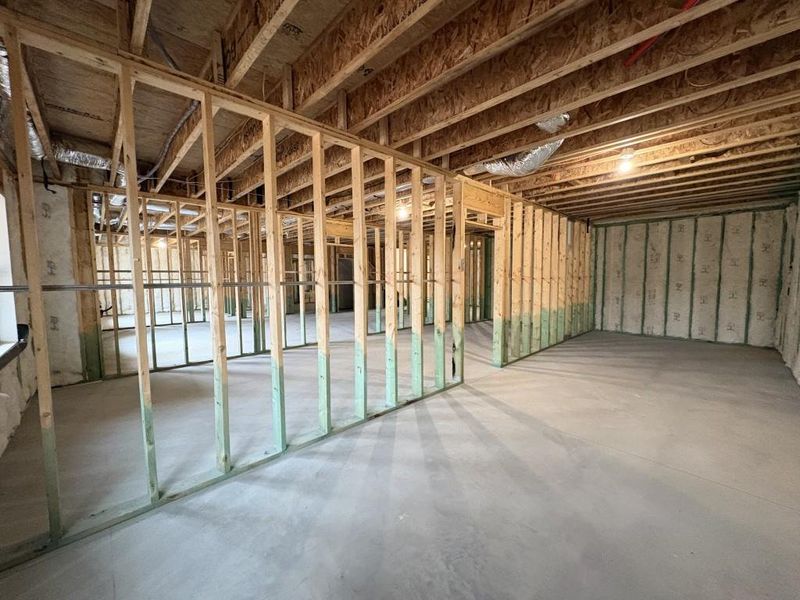 In-progress construction of a new home in Arden on Lanier, Cumming, GA (Image 22).