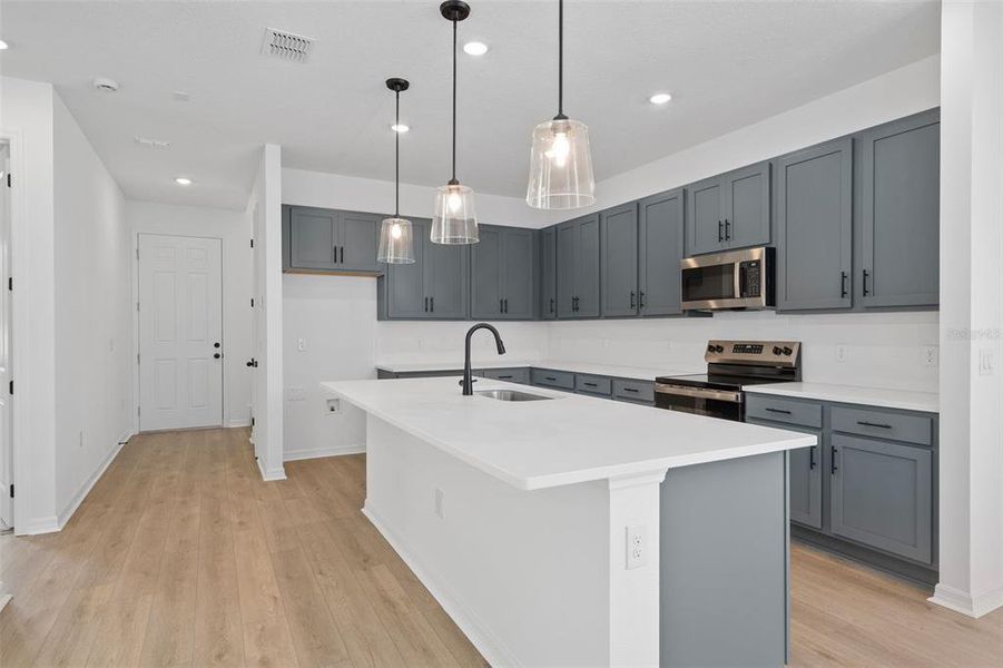Furnished interior view inside a new home in Ellington Classical, St. Cloud (Image 7).