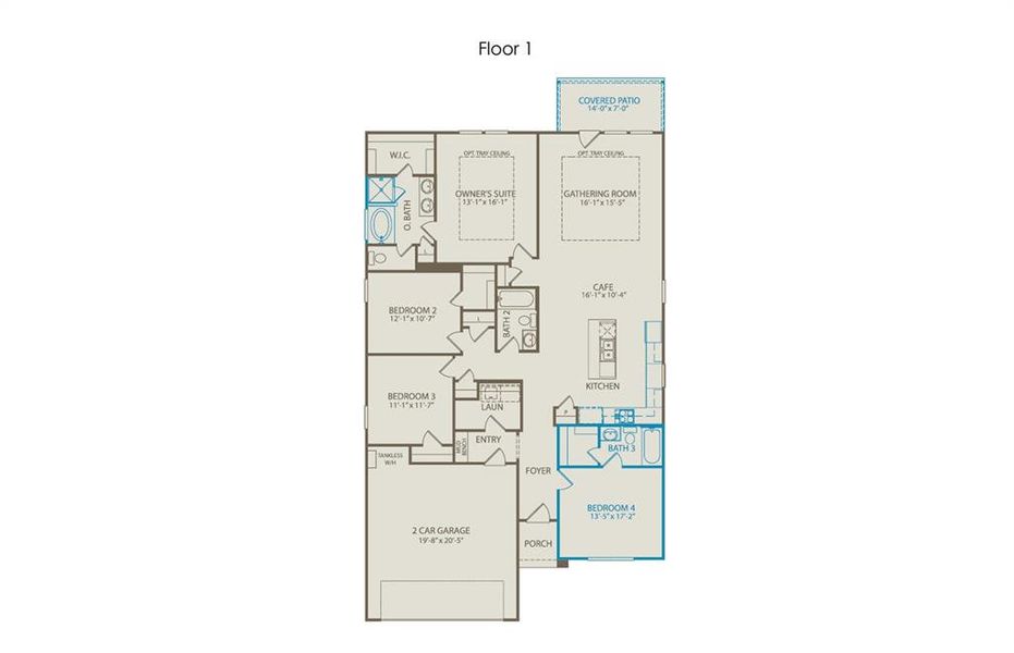 Floor plan for home