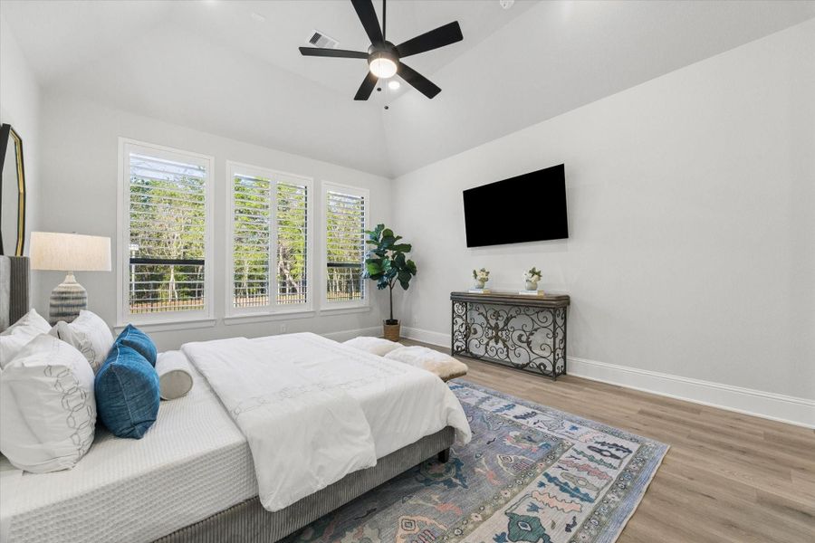Furnished interior view inside a new home in , Fulshear (Image 24).