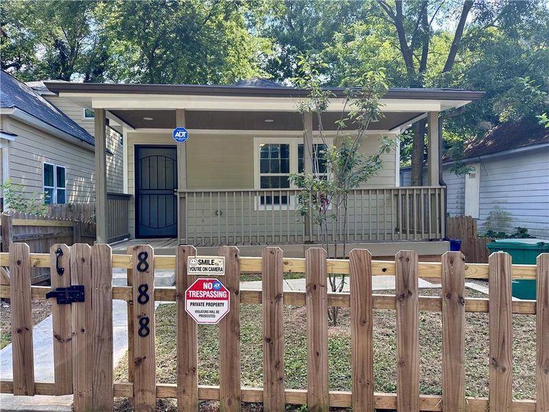 Front exterior of a new home in , Atlanta, GA, highlighting curb appeal (Image 2).