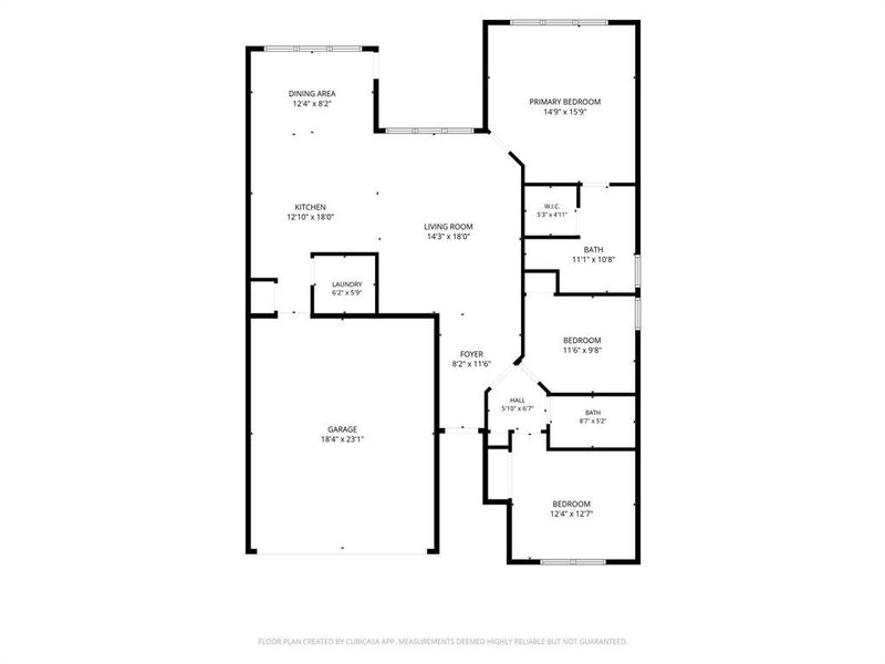 2D floor plan layout of this home in , Weatherford, TX (Image 5).