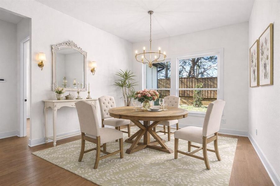Furnished interior view inside a new home in , Sherman (Image 9).