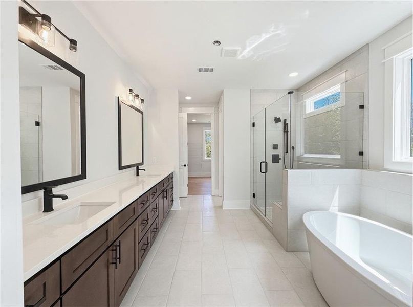 Furnished interior view inside a new home in , Rydal (Image 10).