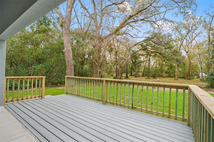 Exterior details and patio area of a home in , Brooksville (Image 14).