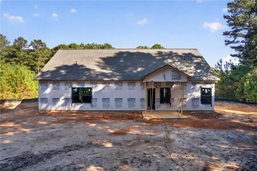 In-progress construction of a new home in , Rockmart, GA (Image 29). In-progress construction of a new home in , Rockmart, GA (Image 29).