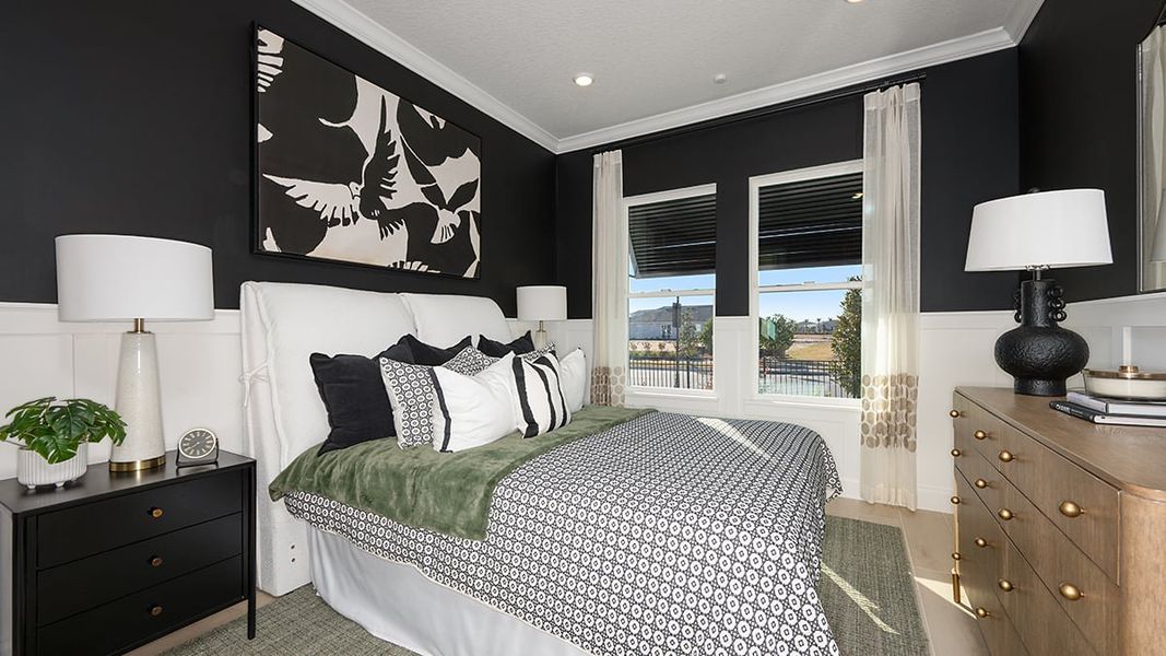 Representative furnished interior of a home built from the Pallazio II by Taylor Morrison in Center Lake Ranch Community Group Page, St. Cloud (Image 19).