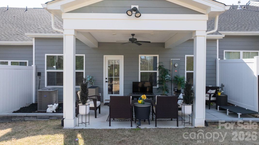 Exterior details and patio area of a home in , Denver (Image 28).
