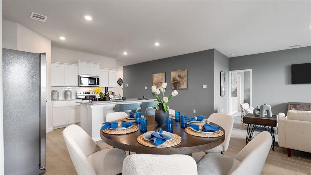 Furnished interior view inside a new home in Lankford Farms, Cleburne (Image 31).