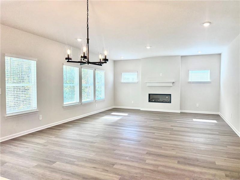 Spacious, unfurnished interior of a new home in Vines at Mill Creek - Estate Series, Braselton (Image 18). Spacious, unfurnished interior of a new home in Vines at Mill Creek - Estate Series, Braselton (Image 18).