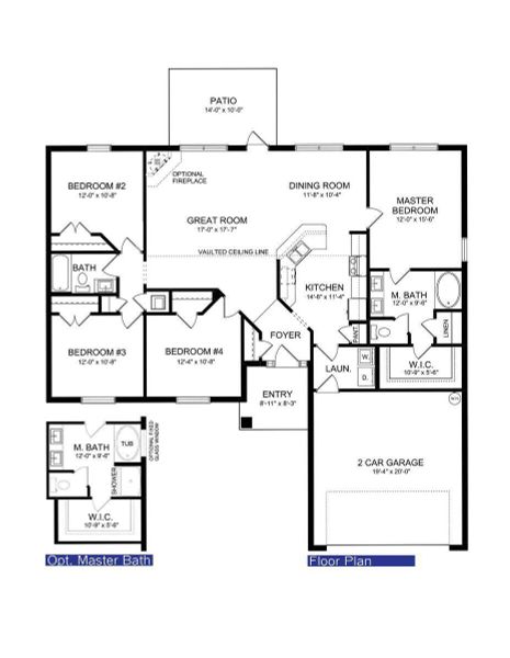 FLOOR PLAN 1755 FLOOR PLAN 1755