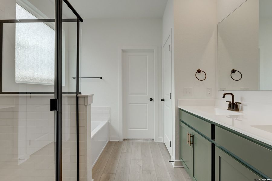 Furnished interior view inside a new home in The Wilder, Adkins (Image 14).