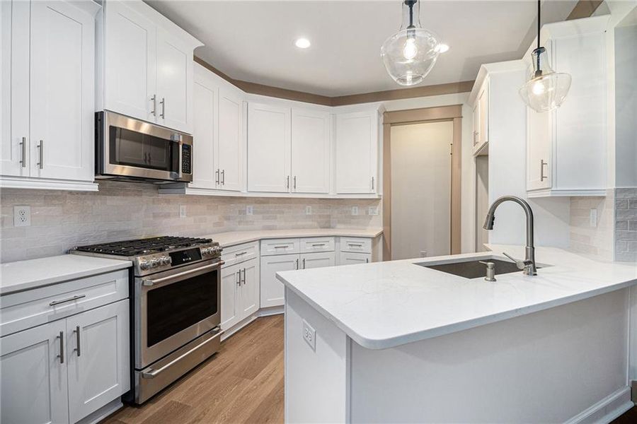 Furnished interior view inside a new home in , Taylorsville (Image 10).