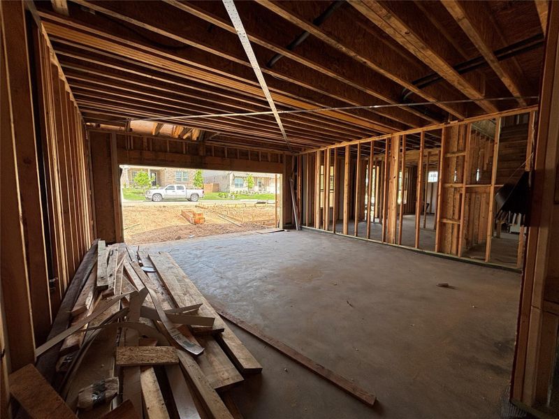 In-progress construction of a new home in Provence 70s, Austin, TX (Image 14). In-progress construction of a new home in Provence 70s, Austin, TX (Image 14).