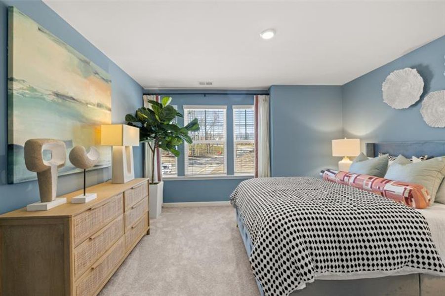 Furnished interior view inside a new home in Towns at Ivy Creek, Buford (Image 4).