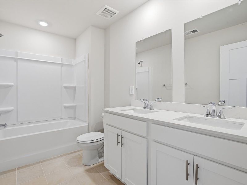 Furnished interior view inside a new home in Ashby Woods, Boiling Springs (Image 6).