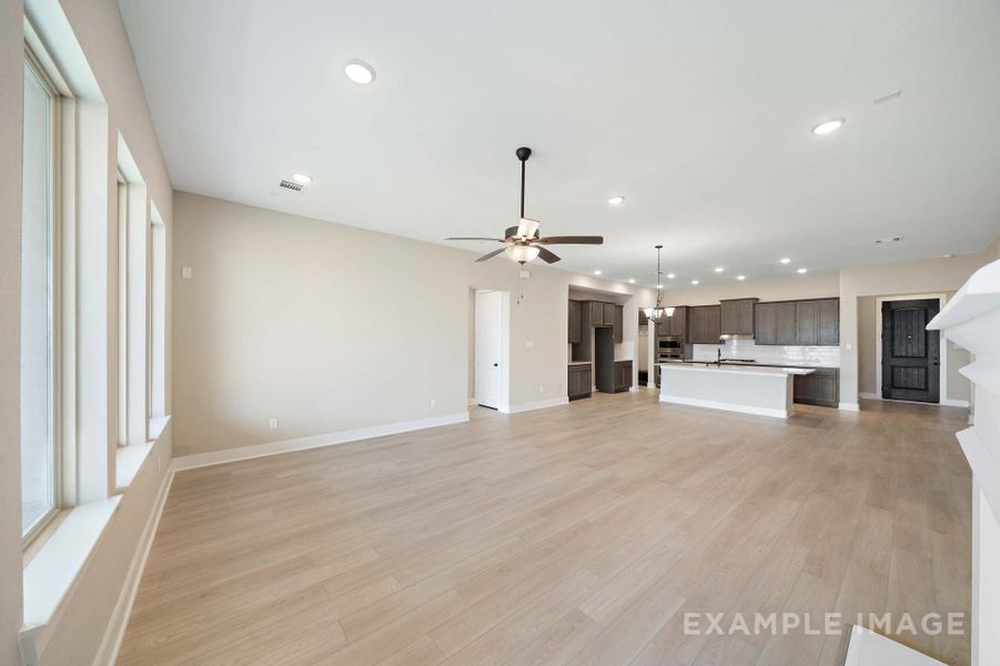 Representative unfurnished interior of a home built from the The Elizabeth by Davidson Homes LLC in Lago Mar, Texas City (Image 26).