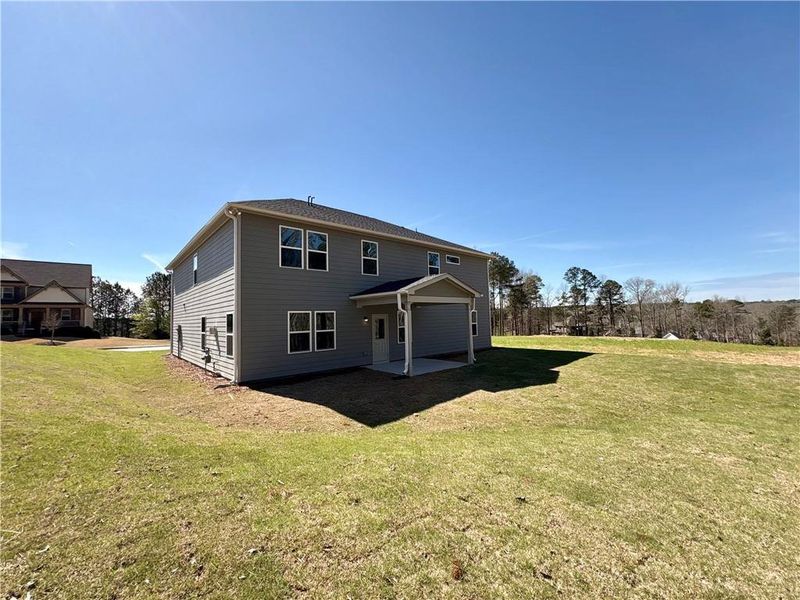 Exterior details and patio area of a home in Riversprings, Dacula (Image 25). Exterior details and patio area of a home in Riversprings, Dacula (Image 25).