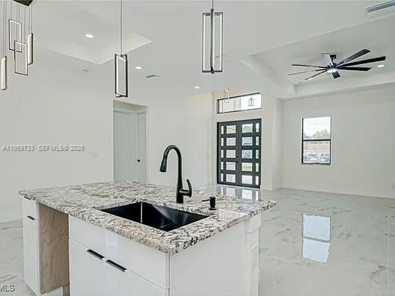 Furnished interior view inside a new home in , Lehigh Acres (Image 17).