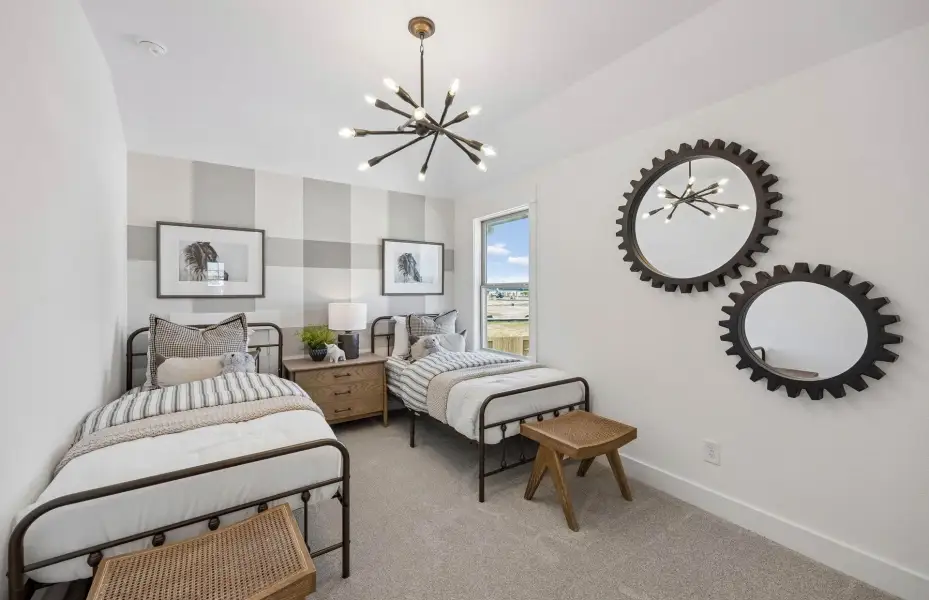 Representative furnished interior of a home built from the Hillsboro by Pulte Homes in Spring Branch Preserve, Montgomery (Image 10).