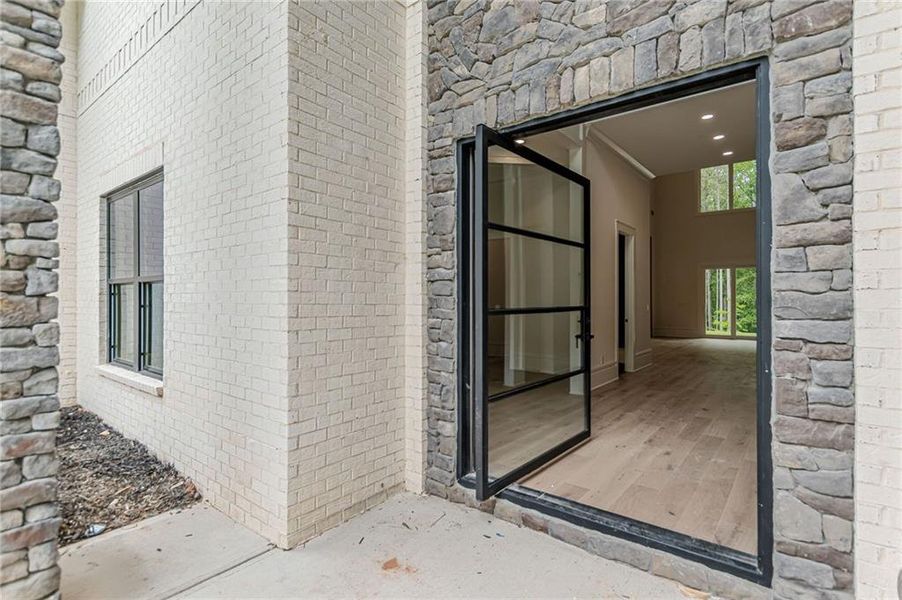 Exterior details and patio area of a home in , McDonough (Image 38).